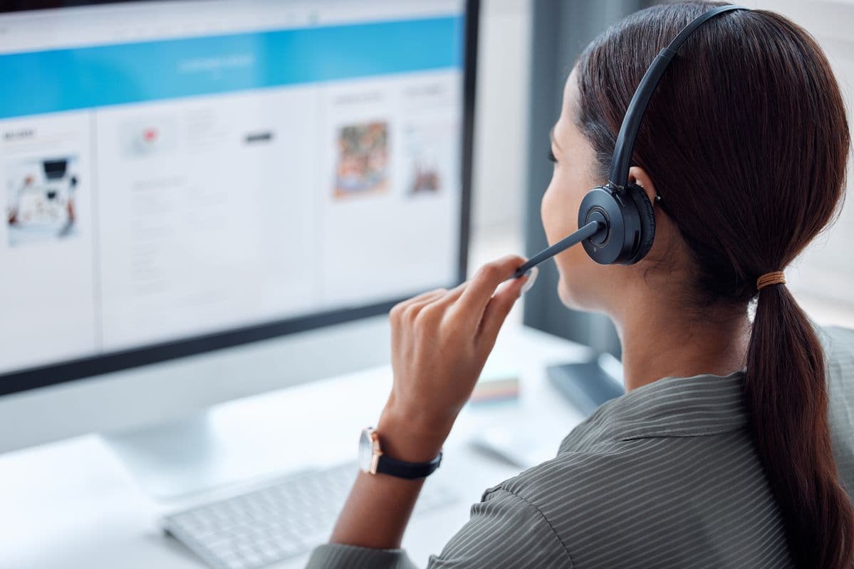 Piso de operaciones de un contact center